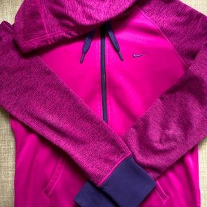 Nike womens medium zip-up hoodie